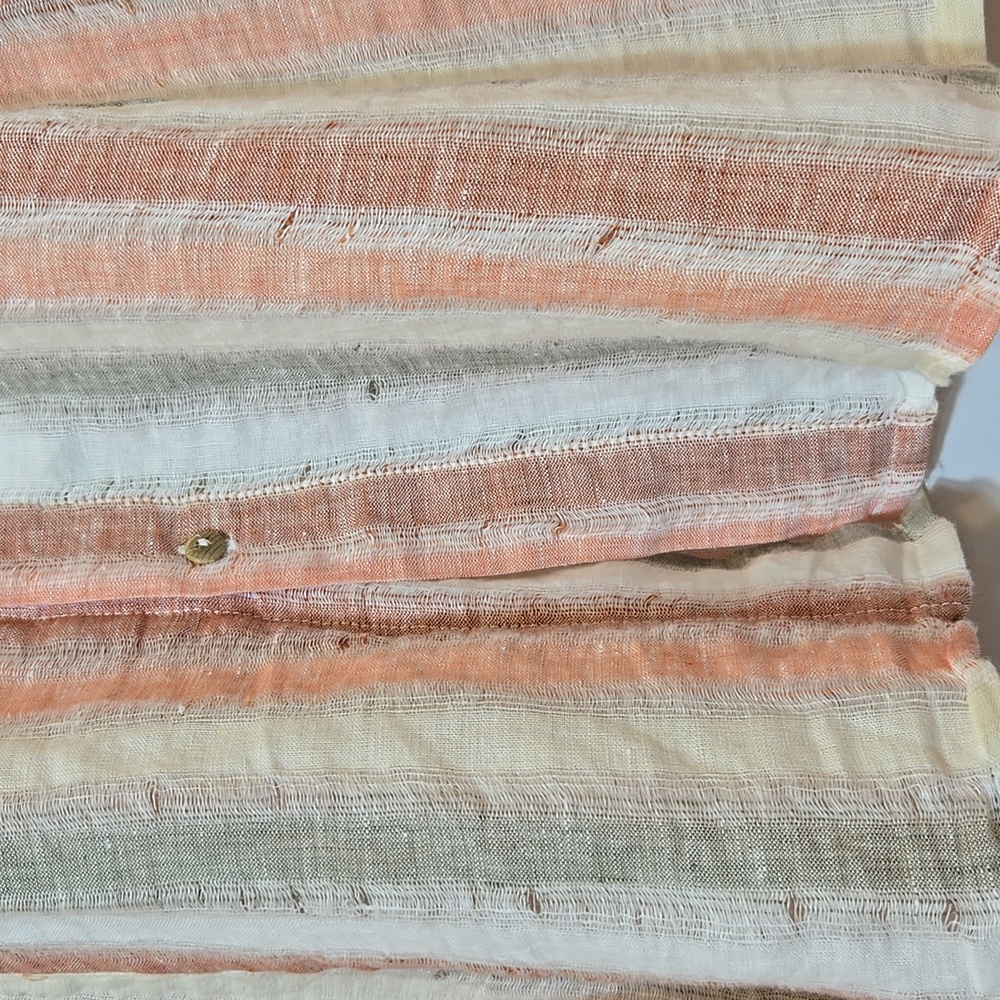 Tregene Anthropologie Linen Belted Midi Maxi Skirt Size‎ XS Coastal - Picture 15 of 16